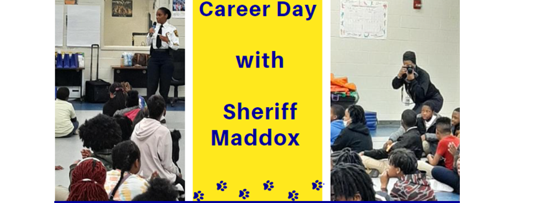 Career Day with Sheriff Maddox